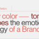 Beyond Aesthetics: How Color Tone Shapes the Emotion and Energy of a Brand